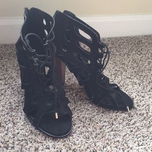 Lace up heels